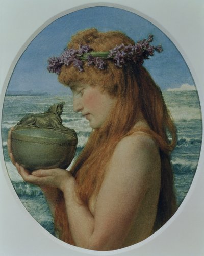 Pandora, 1881 by Lawrence Alma Tadema